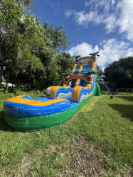 IMG 0308 1762887450 22' Tiki Plunge Single Lane Inflated Pool