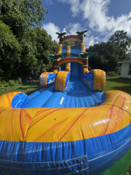 IMG 0309 1762887451 22' Tiki Plunge Single Lane Inflated Pool