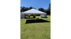 20 x 20 White Frame Tent
